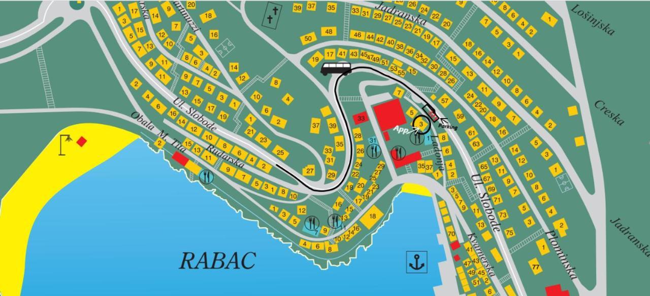 Apartman Mea Рабац Екстериор снимка